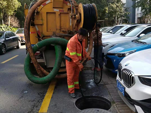 嘉鱼排污管道清淤